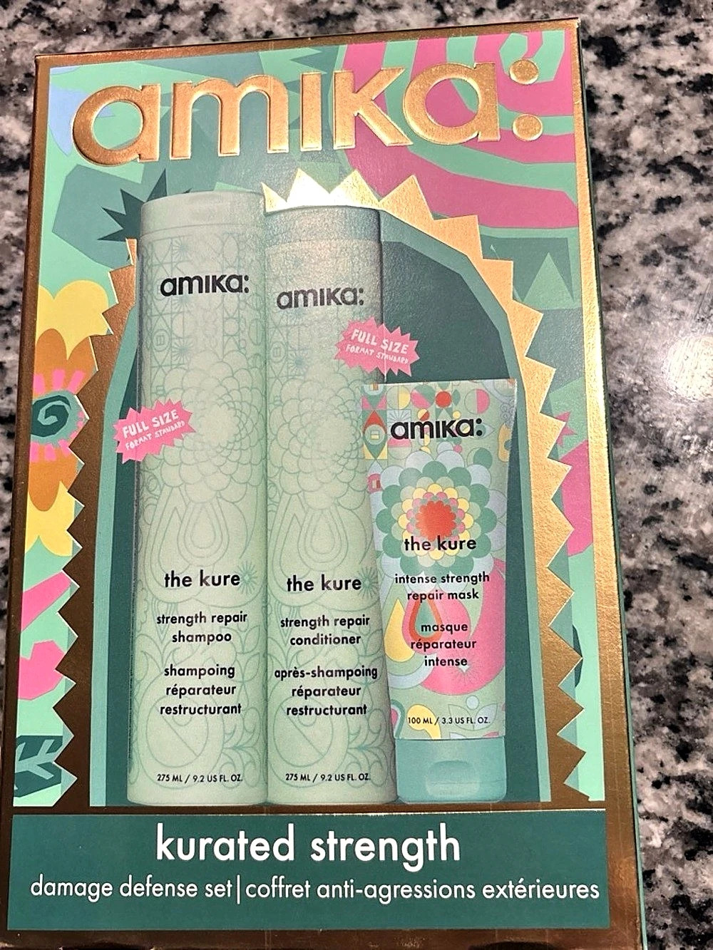 amika: The Kure strength repair set: Hair Repair Set NWT